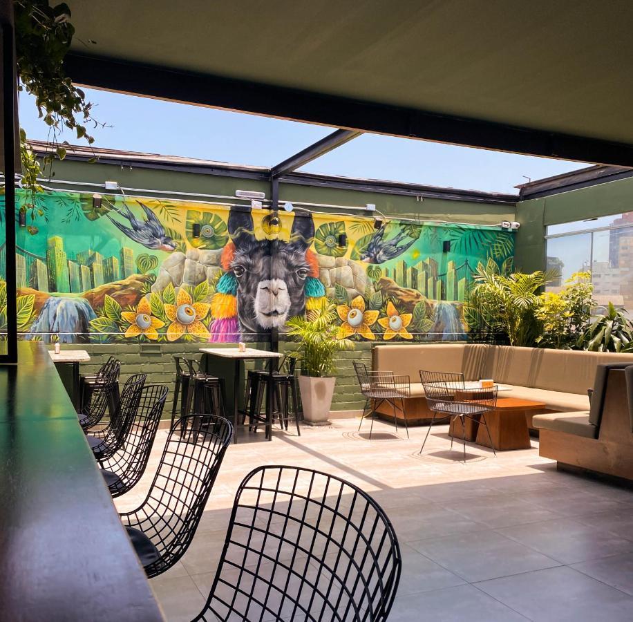 Black Llama Hostel Miraflores ليما المظهر الخارجي الصورة